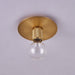 Gleam Brass Ceiling Light-DWHOME