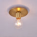 Gleam Brass Ceiling Light-DWHOME