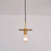 Gleam Brass Pendant Light-DWHOME
