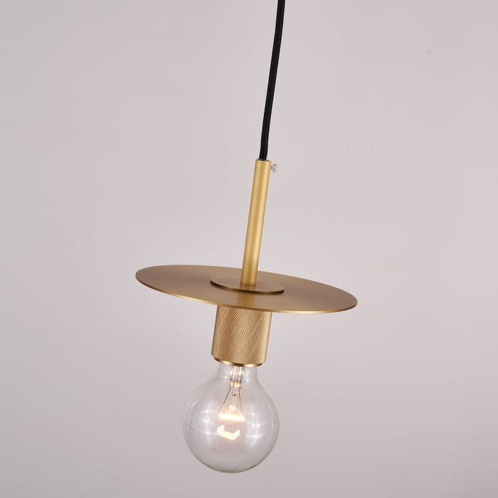 Gleam Brass Pendant Light-DWHOME