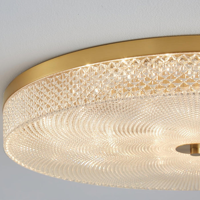 Glimmering Striped Ceiling Light-DWHOME