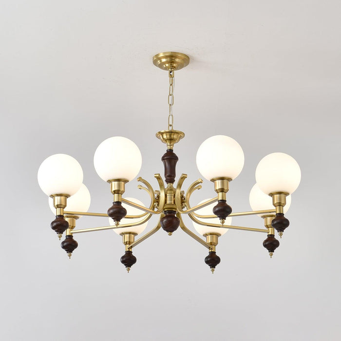 Globe Orb Chandelier-DWHOME