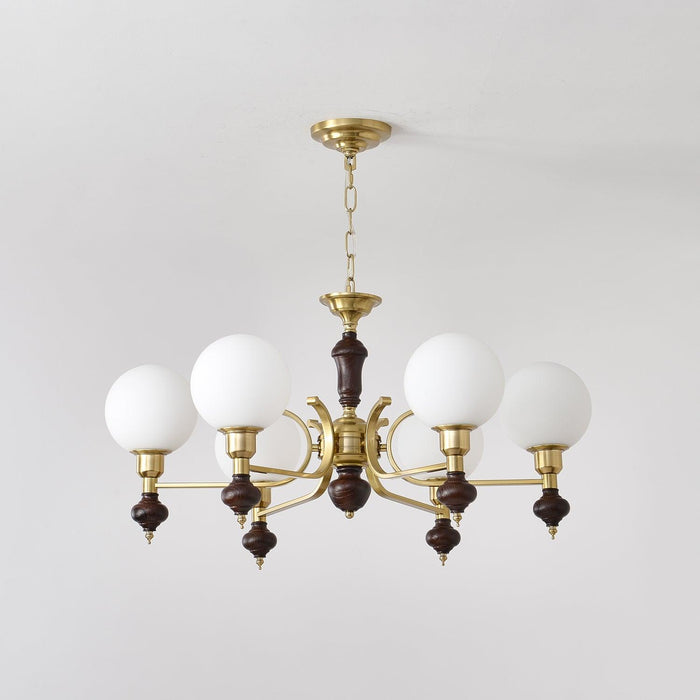 Globe Orb Chandelier-DWHOME