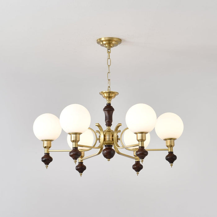 Globe Orb Chandelier-DWHOME