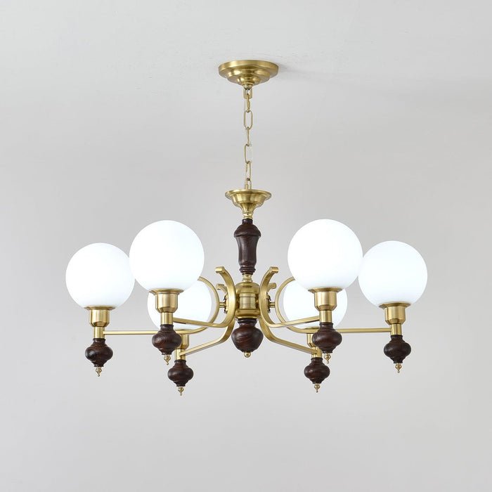Globe Orb Chandelier-DWHOME