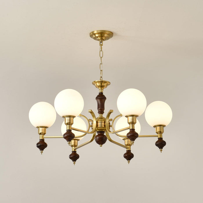 Globe Orb Chandelier-DWHOME