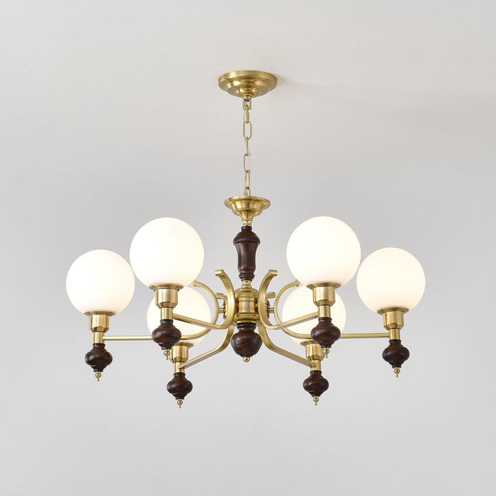 Globe Orb Chandelier-DWHOME