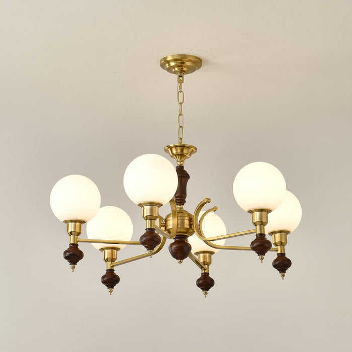 Globe Orb Chandelier-DWHOME