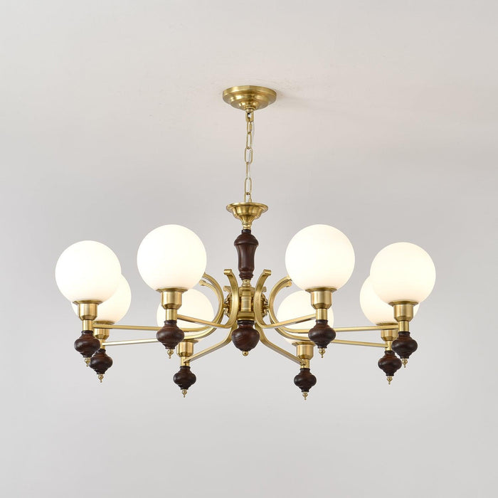 Globe Orb Chandelier-DWHOME