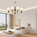 Globe Orb Wood Chandelier-DWHOME