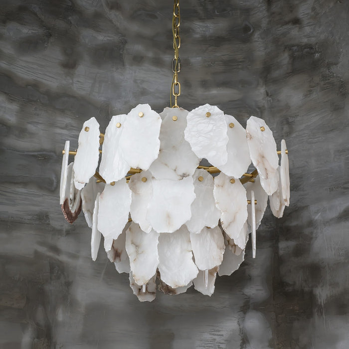 Gloire Alabaster Chandelier-DWHOME