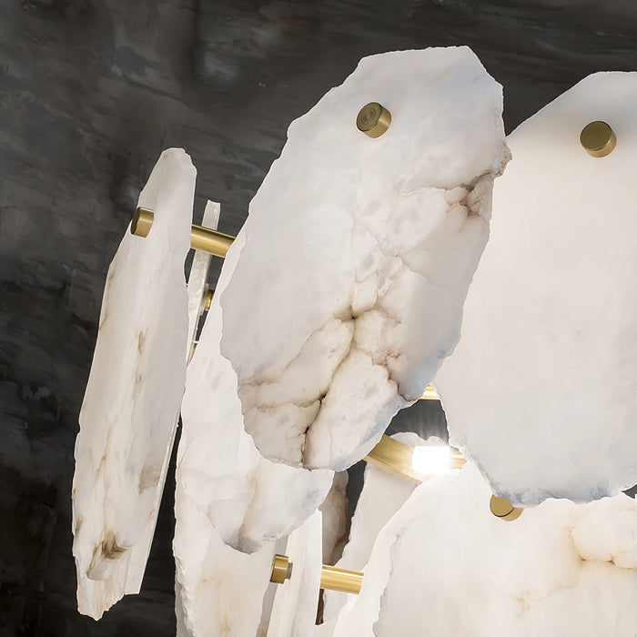 Gloire Alabaster Chandelier-DWHOME
