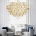 Gold Clear Glass Globe Pendant Light - DWHOME