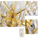Gold Clear Glass Globe Pendant Light - DWHOME