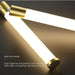 Black/Gold Long Hanging Led Chandelier for Stairwell - DWHOME