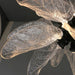 Milen Modern Crystal Leaf Chandelier - Black/Gold-DWHOME