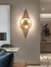 Crystal Gear Gold Wall Light - Vakkerlight