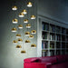 Gold Tuzzi Pendant Light - DWHOME