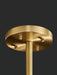 Gold & Clear Rod Chandelier-DWHOME