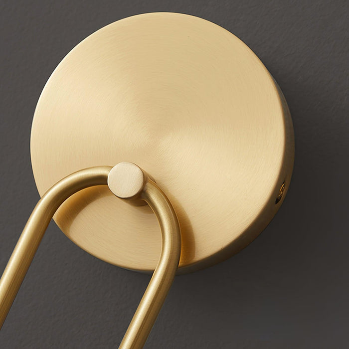 Golden Antler Wall Light-DWHOME