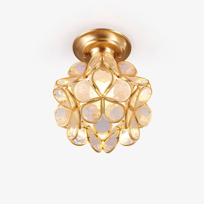 Golden Bloom Ceiling Light-DWHOME