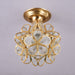 Golden Bloom Ceiling Light-DWHOME