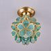 Golden Bloom Ceiling Light-DWHOME