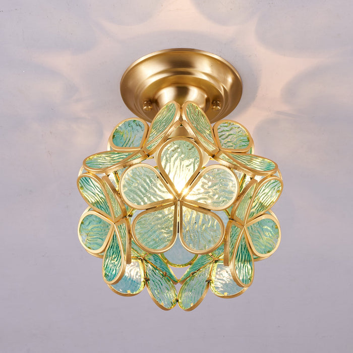 Golden Bloom Ceiling Light-DWHOME