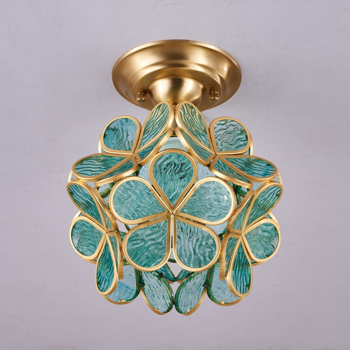 Golden Bloom Ceiling Light-DWHOME