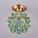 Golden Bloom Ceiling Light-DWHOME