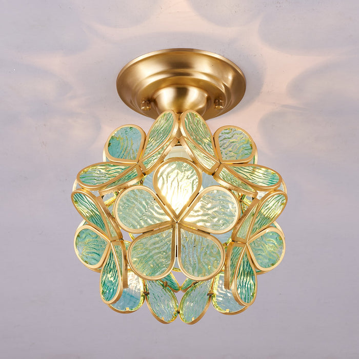 Golden Bloom Ceiling Light-DWHOME