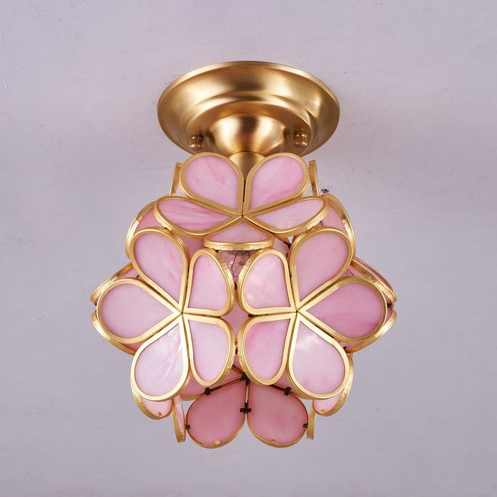 Golden Bloom Ceiling Light-DWHOME
