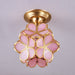 Golden Bloom Ceiling Light-DWHOME