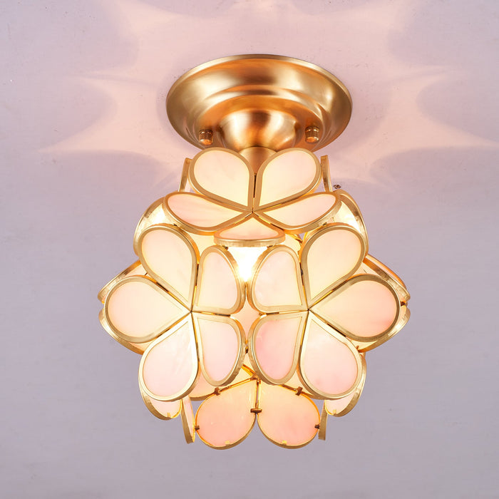 Golden Bloom Ceiling Light-DWHOME