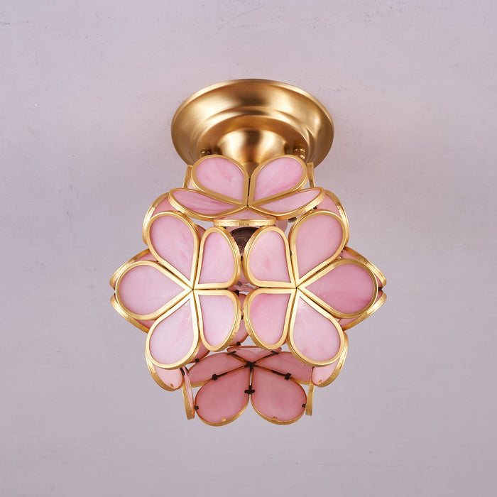 Golden Bloom Ceiling Light-DWHOME