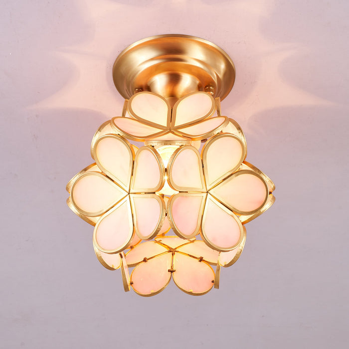 Golden Bloom Ceiling Light-DWHOME