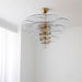 Petals Gold Murano Chandelier - DWHOME