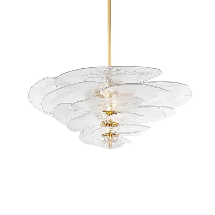 Petals Gold Murano Chandelier-DWHOME