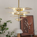 Petals Gold Murano Chandelier-DWHOME
