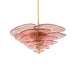Petals Gold Murano Chandelier-DWHOME