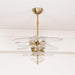 Petals Gold Murano Chandelier - DWHOME