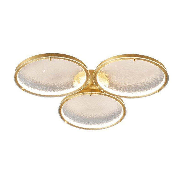 Golden Rings Ceiling Light-DWHOME