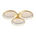 Golden Rings Ceiling Light-DWHOME