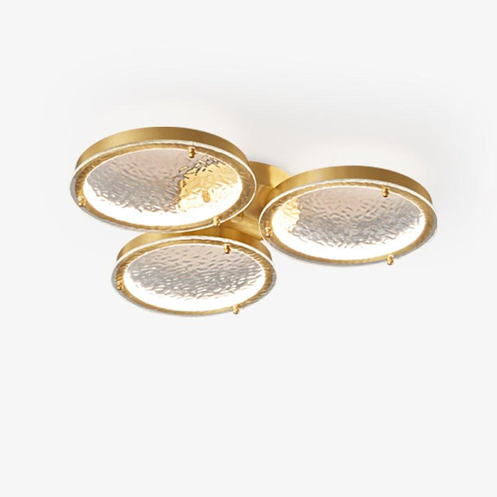 Golden Rings Ceiling Light-DWHOME