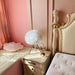 "Lampe de table en plumes d'oie - DWHOME"