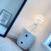 "Lampe de table en plumes d'oie - DWHOME"