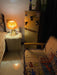 "Lampe de table en plumes d'oie - DWHOME"