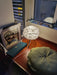 "Lampe de table en plumes d'oie - DWHOME"