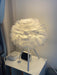 "Lampe de table en plumes d'oie - DWHOME"