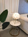 "Lampe de table en plumes d'oie - DWHOME"